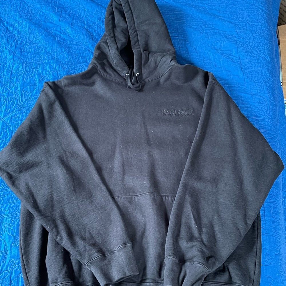 Supreme Smurf Hoodie Brand New Deadstock Size Large - Picture 5 of 10